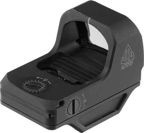 Utg Reflex Sight Micro Dot - 4 Moa Green W/adaptive Base