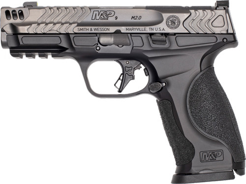S&w Pc M&p9 M2.0 Metal Comp 9m - 17-sh Tungsten Gray Cerakote