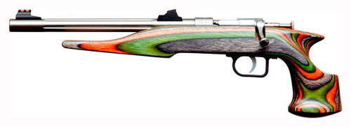 Chipmunk Pistol Hunter 22wmr - Stainless/camo Lamnt Threaded