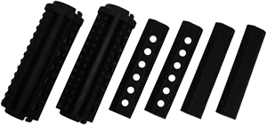 Mft 4 Sided Rail 6" Handguard - Ar15/m16 Polymer Black <