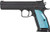 Cz Ts2 Sa 9mm Fs 10rd - Black Polycoat Blue Grip