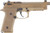Beretta M9a4 G 9mm 5.1" 10rd - Tan Optic Ready Threaded Usa