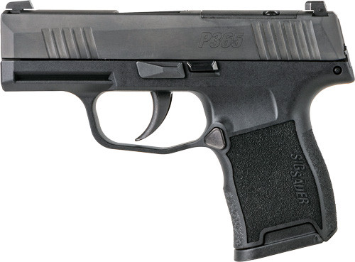 Sig P365 Mic Comp 380acp 3.1" - Siglite (2)10rd Man Safety Blk