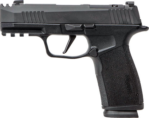 Sig P365x Macro 9mm 3.1" Comp - Xray3 Or (2)10rd Black Ca Comp