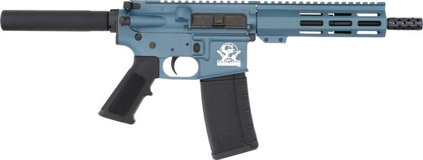Glfa Ar15 Pistol 223 Wylde - 7.5" Nitride Barrel Blue