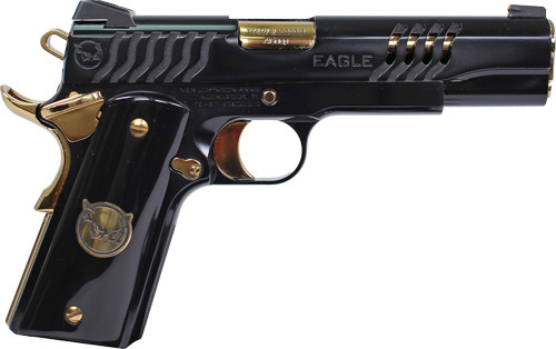 Iver Johnson Eagle Onyx - 1911 45acp 8rd Polished Pvd
