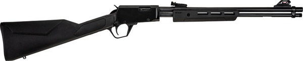 Rossi Gallery  22lr Pump - 18" 15-shot Black Synthetic