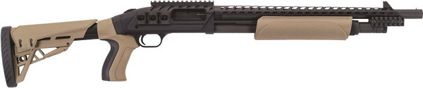 Mossberg 500 Ati Tactical 12ga - 3" 18.5" 6rd Blued/fde (talo)