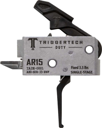 Triggertech Ar-15 Single Stage - Black Duty Flat