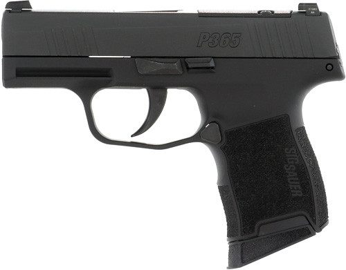 Sig P365 Mic Comp 380acp 3.1" - Siglite (2)10rd Polymer/black