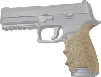 Hogue Handall Beaver Tail Grip - Sleeve Sig Sauer P320 Fde