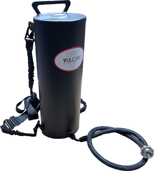 Vulcan Flamethrowers V9-e - Backpack 2 Gallon W/shdr Strp!