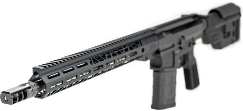 Faxon Sentinel Ar-10 Rifle - 8.6 Blackout 16" Bbl. B5 Stock