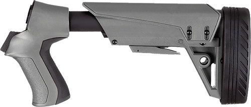 Adv. Tech. T3 Shotgun Stock G2 - Mbergremwin 12ga. Pumps Gray