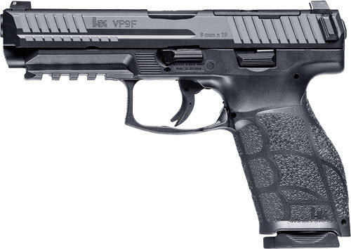 Hk Vp9a1 F Optics Ready 9mm - 4.5" Bbl 2-10rd Mags Black