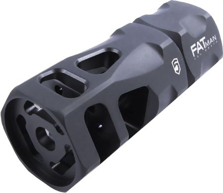 Phase 5 Muzzle Brake Fatman - 5.56mm 1/2x28 Ar-15 Black