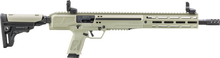 Ruger Lcc Carbine 45acp 13-sh - Black Desert Verde Stock