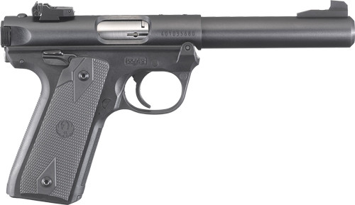 Ruger Mark Iv 22/45 22lr - 5.50" Adj. Blued Polymer - G40187
