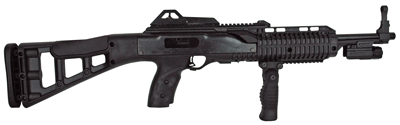 Hi-point Carbine 9mm Black - W/forward Grip & Flashlight