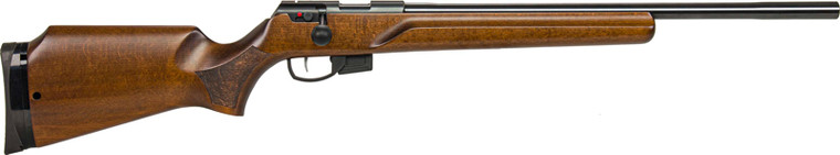Anschutz 1761 Hb Mpr 22lr - 21.4" Blued/hardwood 2-stg