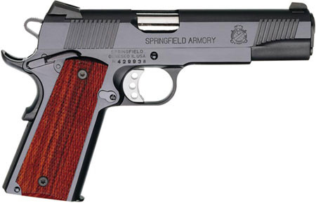 Springfield 1911 Loaded 45acp - 5" 7rd Parkerized/coco Ca Comp