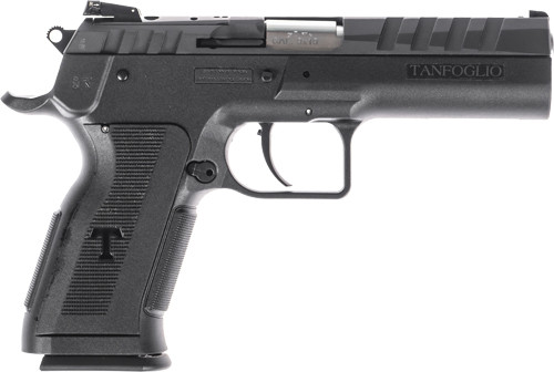 Tanfoglio Force Duty 9mm 4.9" - 20rd Poly Threaded Black