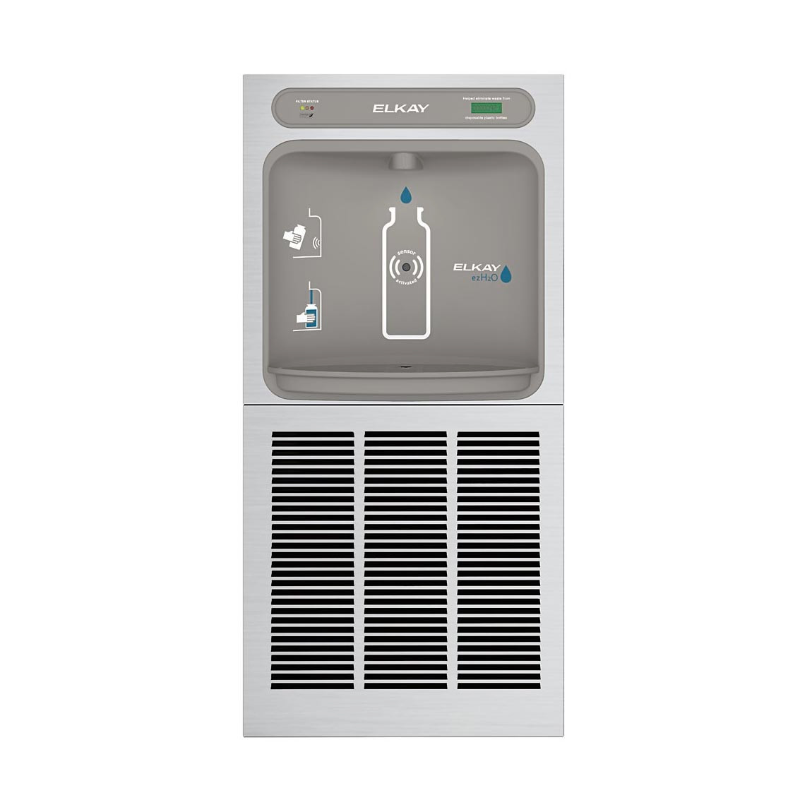 Elkay LZWSGRNM8K Wall Mounted Bottle Filler | Berl's