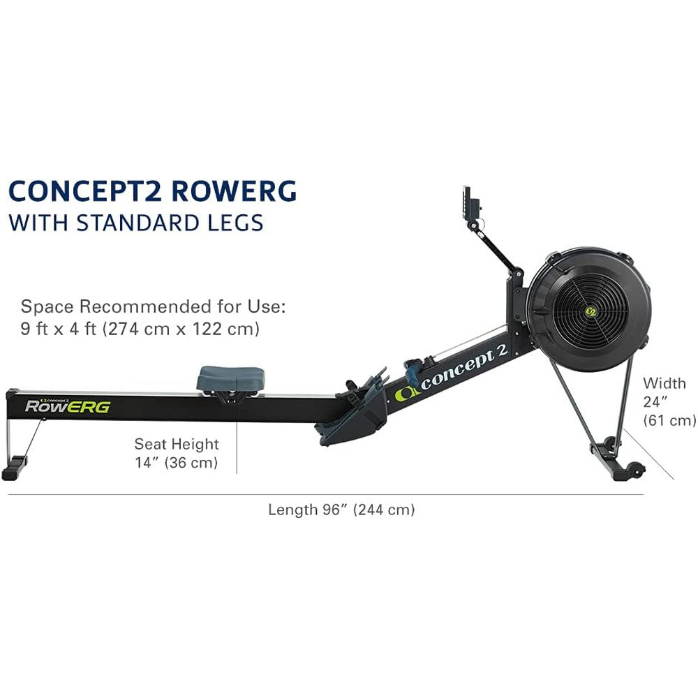 Concept2 RowErg Indoor Rowing Machine - PM5 Monitor, Device Holder