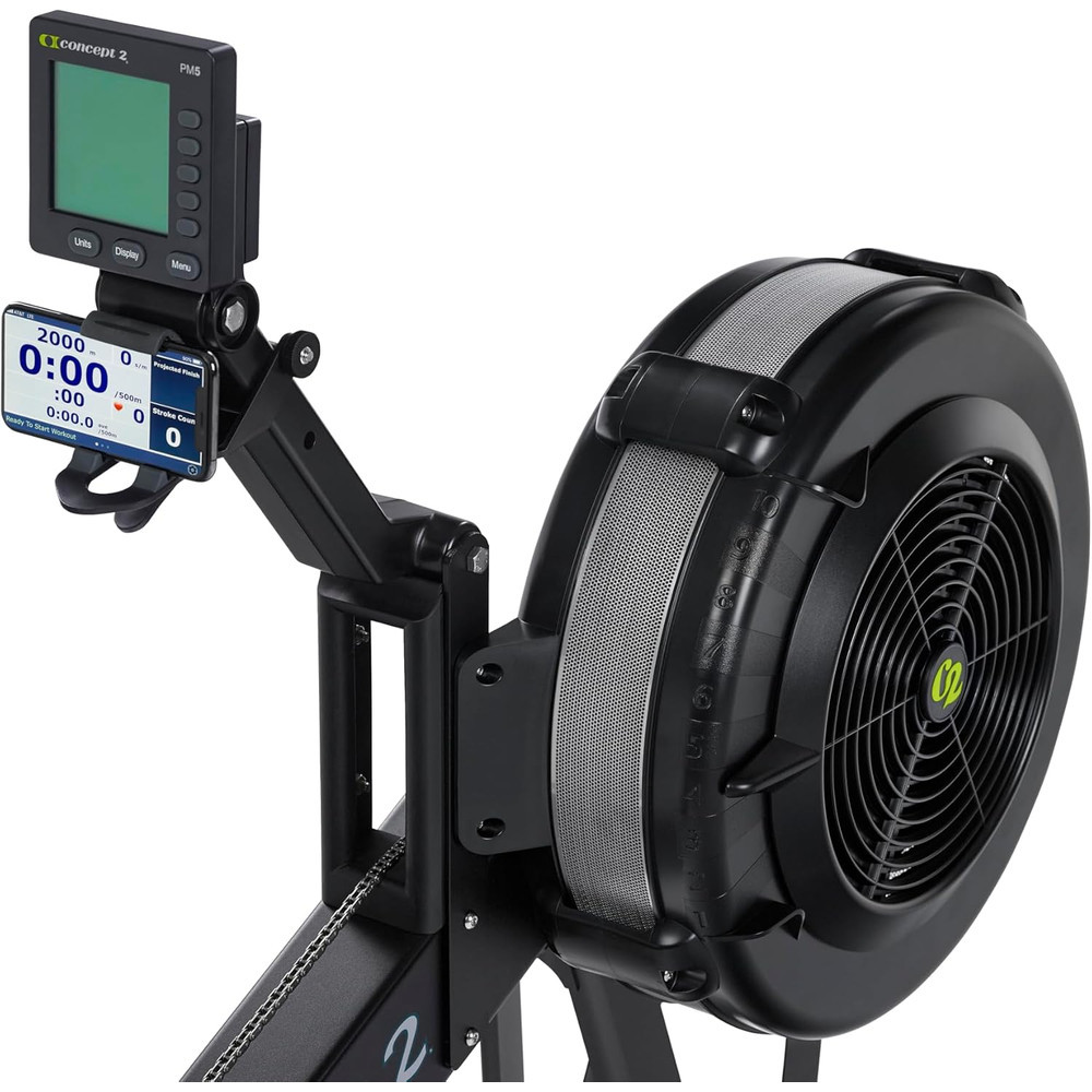 Concept2 RowErg Indoor Rowing Machine - PM5 Monitor, Device Holder