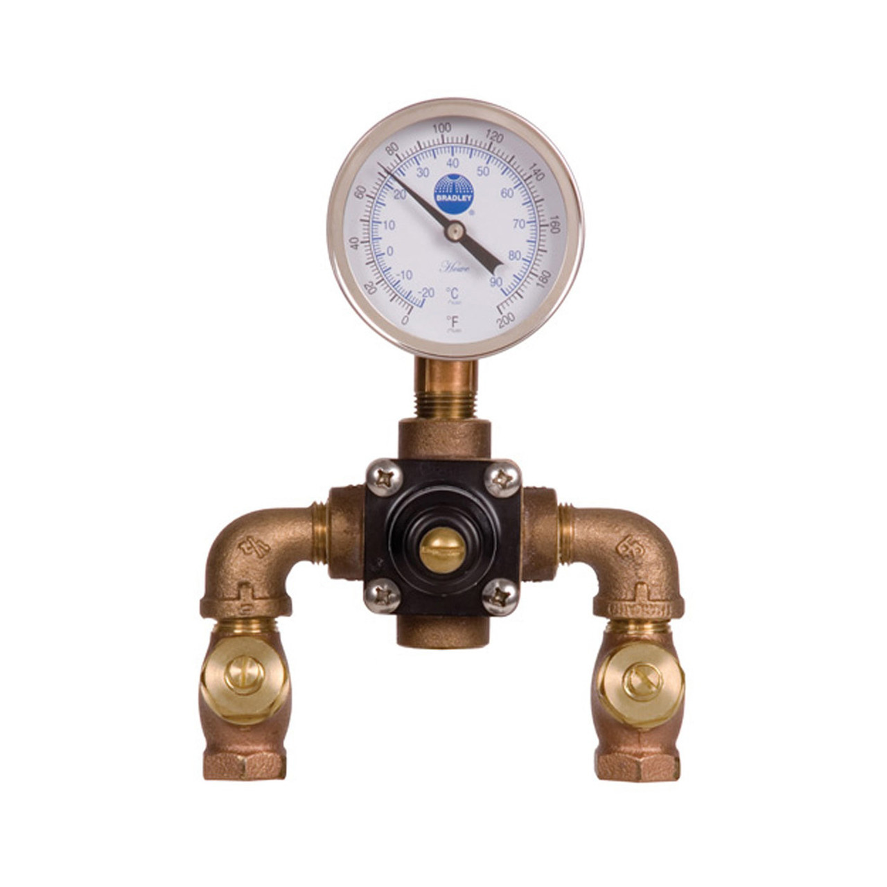 ウエルズ社・ＳｏI id Ｂr a s s Ｃa r r i a g e時計 Bradley S19-2000 Navigator Thermostatic Mixing Valve | Berl's