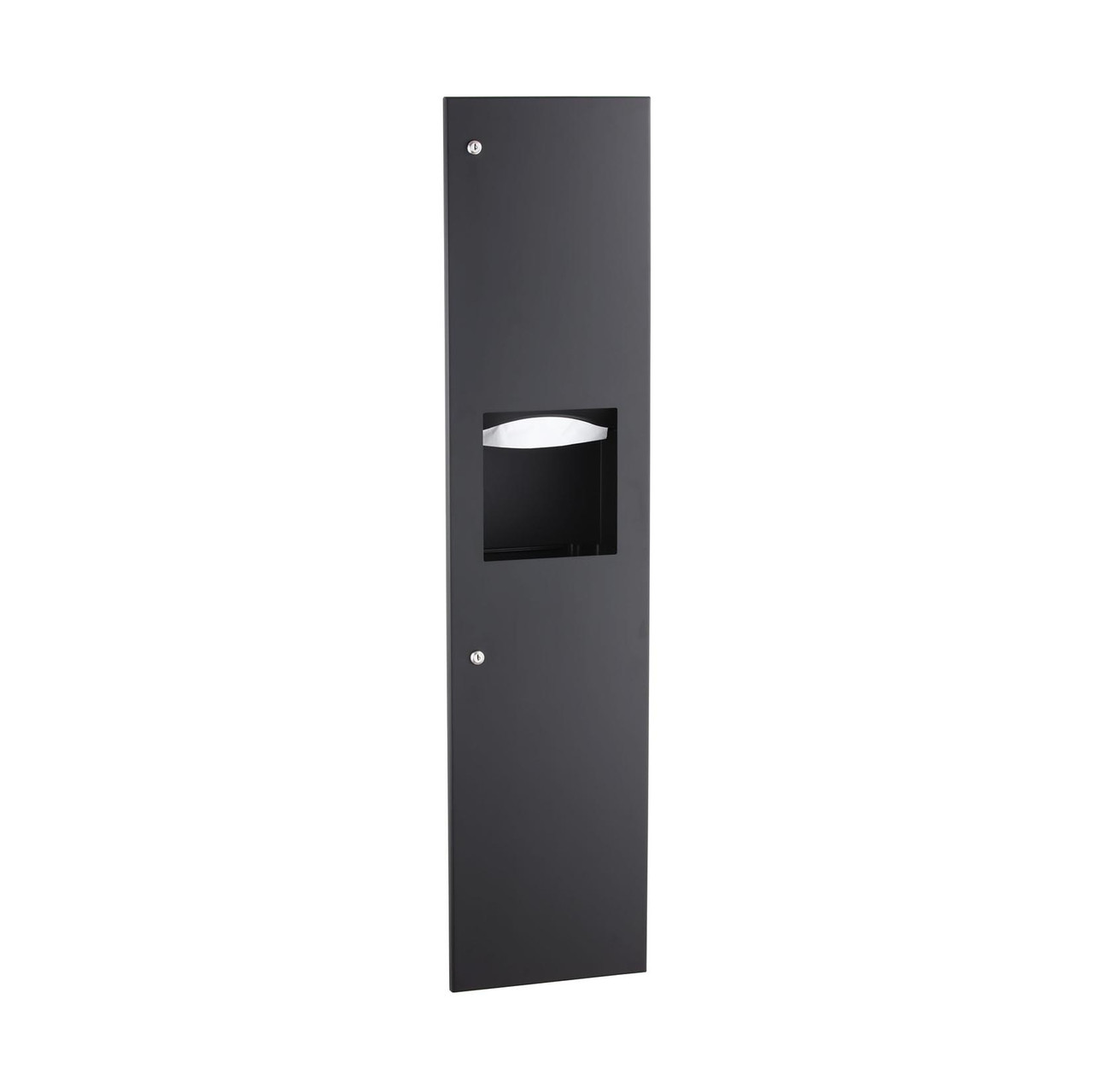 Bobrick B-38034.MBLK Matte Black Paper Towel Holder | Berl's