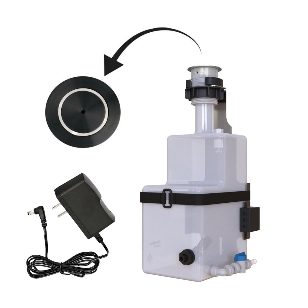 Bradley A14-032-BB Verge Multi-Feed Soap Tank With AC Adapter