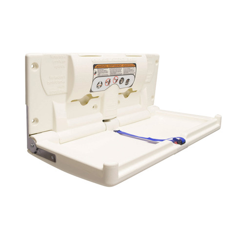 Bradley 9631-000000 Light Gray Commercial Baby Changing Station