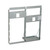 Elkay MF200 Mounting Frame for Bi-level In-wall Refrigerated Coolers