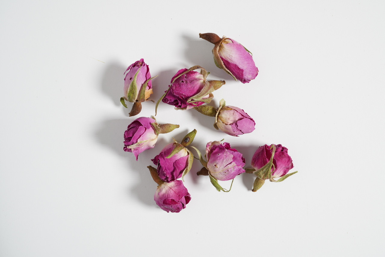 Organic Dried Rose Buds rosa Damascena From the Bulgarian Rose