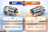 Why NPT, BSPP, and ORB Hydraulic Threads Do Not Interchange