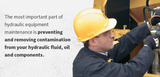 Hydraulic Pump Warning Signs, Contamination, and Safety Precautions