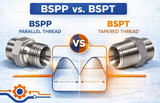 BSPP and BSPT Threads: Parallel vs Tapered Sealing