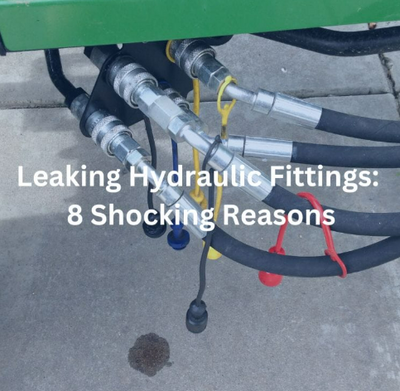 Leaking Hydraulic Fittings: Safe Diagnosis and Repair Steps