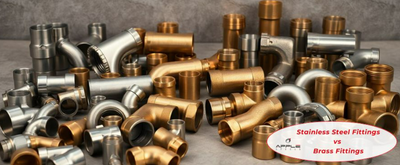 Carbon Steel, Stainless Steel, and Brass Fittings: Compatibility and Limits