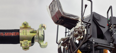 Mining Hydraulic Fittings and Hose Protection: Excavators, Loaders, and Water Cannons
