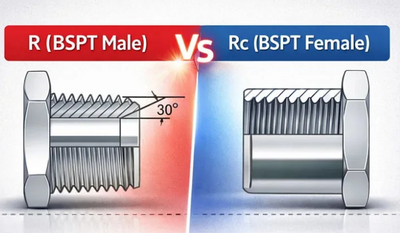 BSPP, BSPT, R, and Rc Threads: Sealing and Compatibility Guide