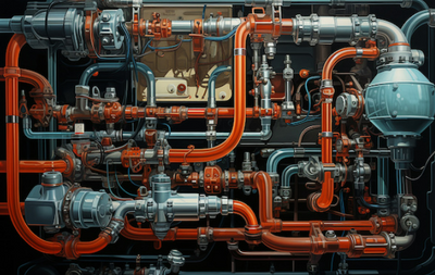 Hydraulic System Components: Case Drains, Valves, Filters, Lines, and Pumps
