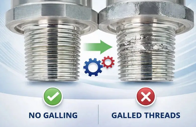 Why Stainless Fitting Threads Gall: Material, Friction, and Installation Causes