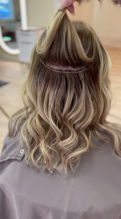 Blissful Hair Extension Blowout