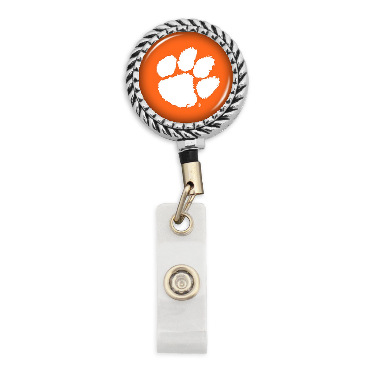 https://cdn11.bigcommerce.com/s-yll7qz8de4/images/stencil/1280x1280/products/447/784/Clemson_Rope_Edge_Belt_Clip_Badge_Reel__09243.1634760880.jpg?c=2