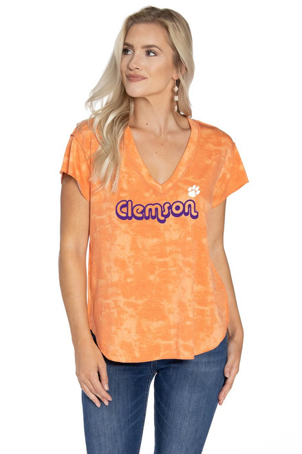 Clemson Kelly V-Neck Shirt