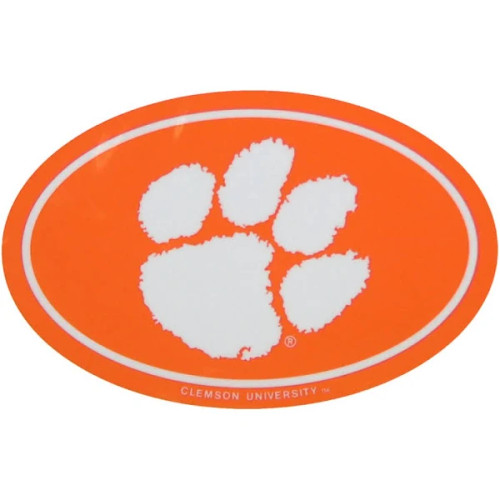 Clemson Orange Euro w/White Paw
