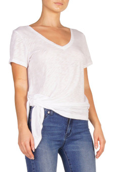 Side Tie Tee Side Tie Tee