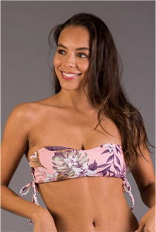 If I Stay Tie-Side Reversible Bandeau Top If I Stay Tie-Side Reversible Bandeau Top
